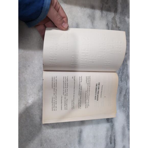 Stieg Larsson's Millennium Paperback Bundle: The Girl With The Dragon‎ Tattoo - Picture 10 of 12